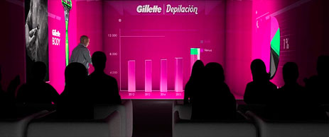 Gillette showroom